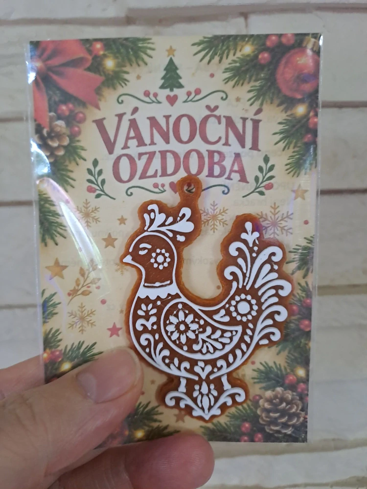Vánoční ozdoby perníčky - Kohout