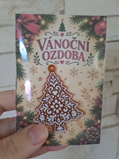 Vánoční ozdoby perníčky - Stromeček
