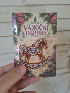 Vánoční ozdoby perníčky - Koník
