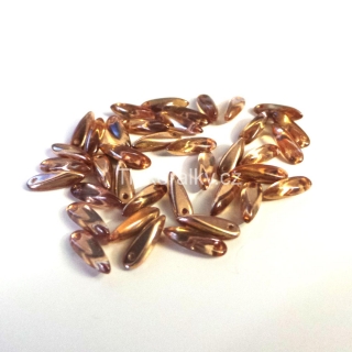 Skleněné jazýčky 10x3mm - č.04